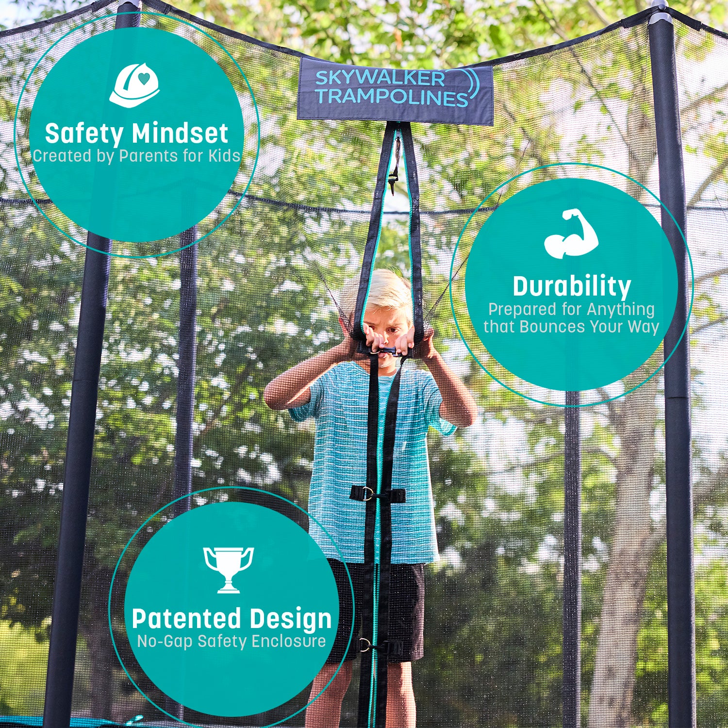15 foot round trampoline
