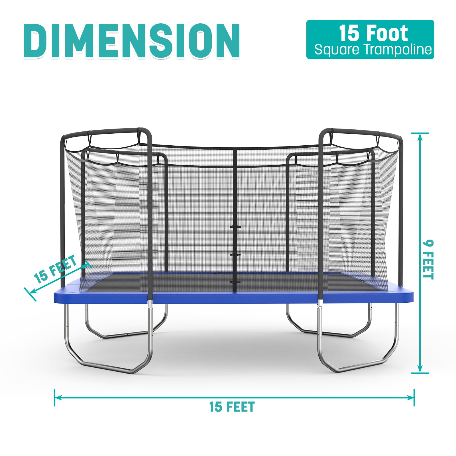 Soccer trampoline game