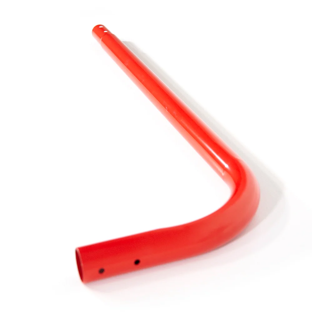 Vertical Curved L-Frame Tube 1, Powder Coated Steel