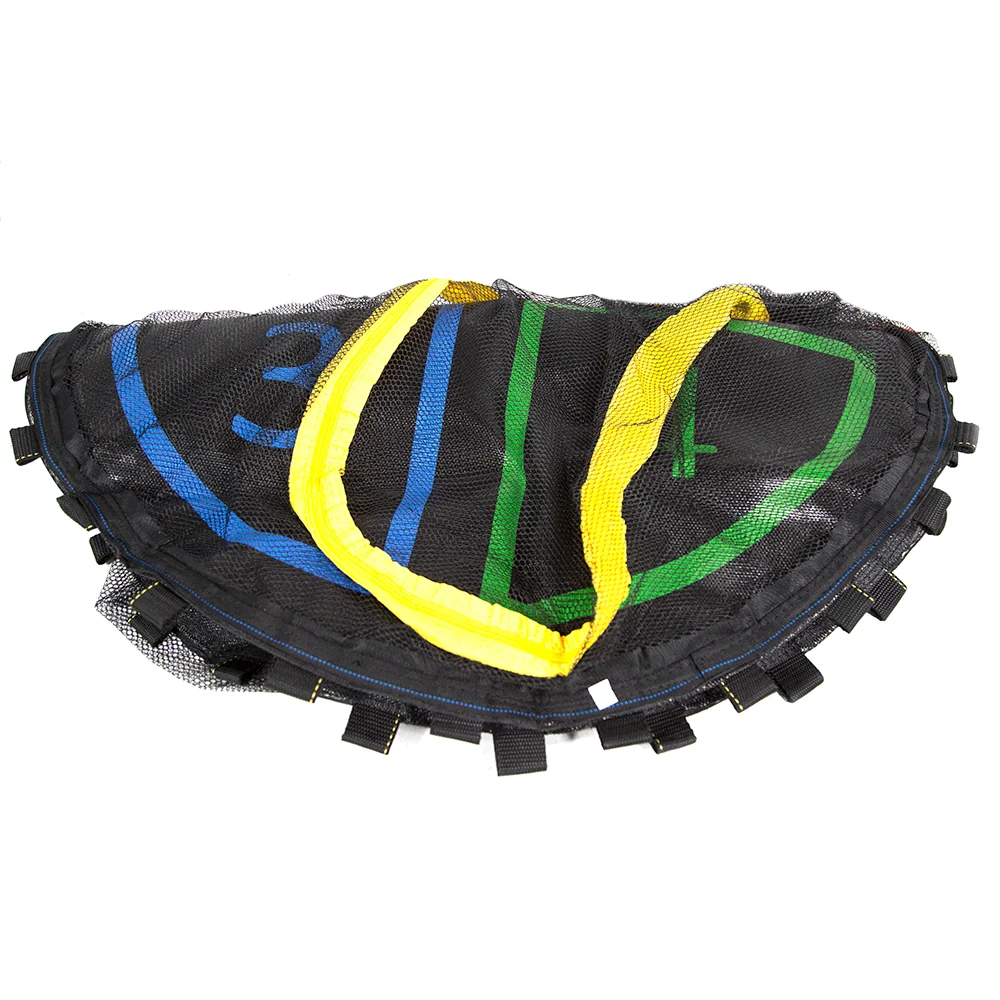 40 Inch 1-2-3 Jump Mat with Attached Enclosure Net