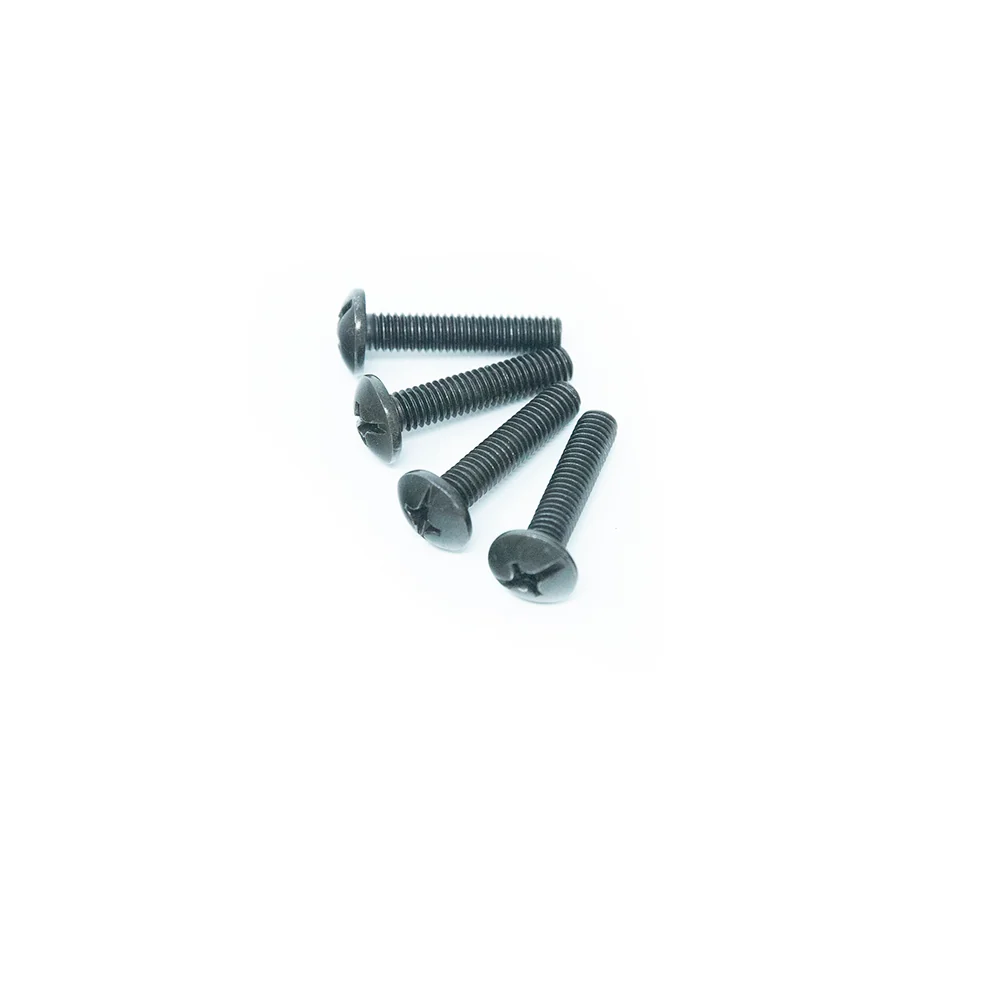M6x30mm Black Bolt Replacement Set of 4