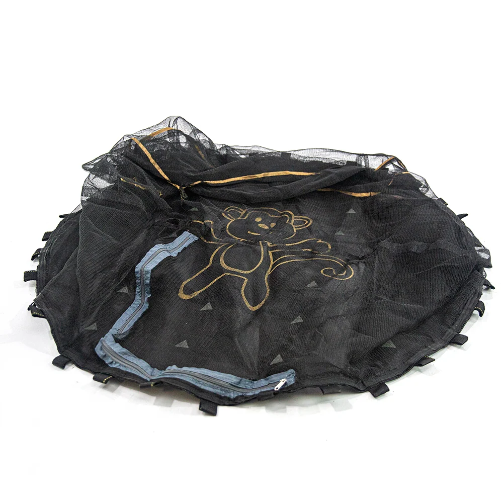 55 Inch Monkey Jump Mat and Enclosure Net Combo with Sound