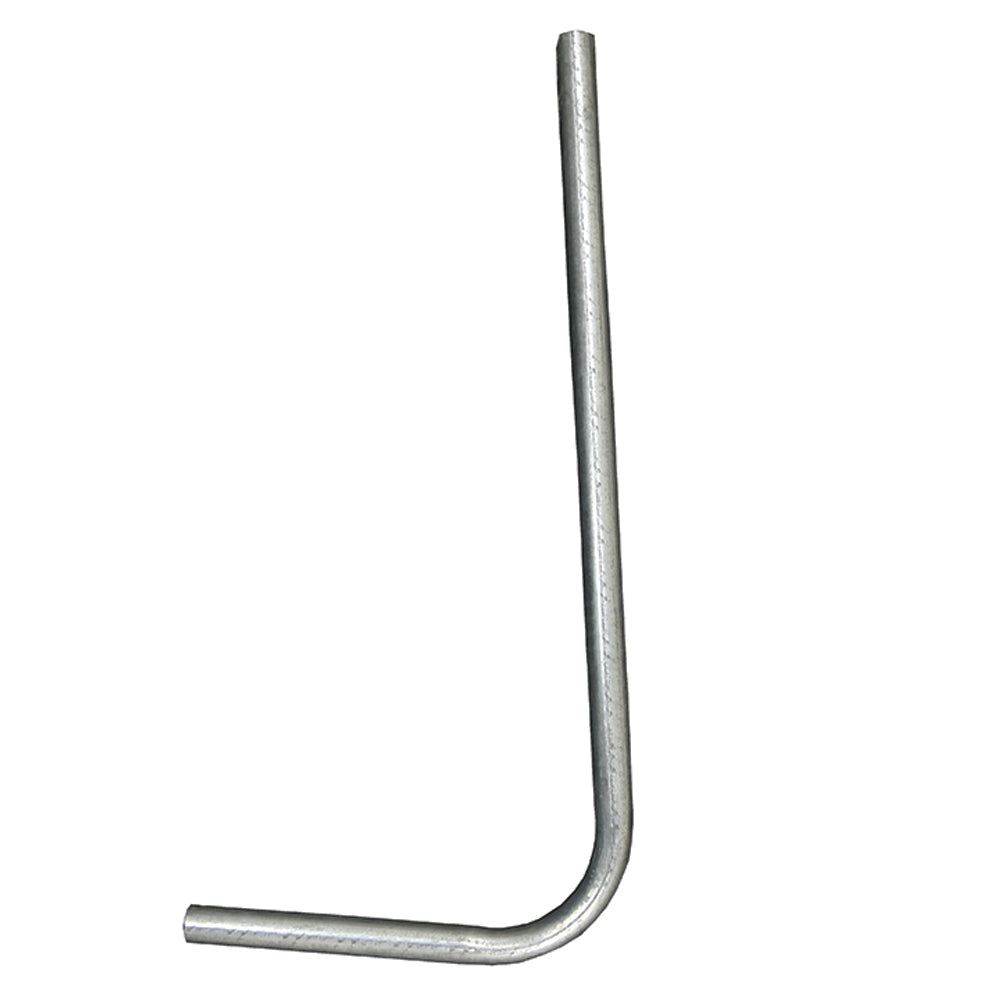 J-Shaped Leg Extension Replacement in Galvanized Steel
