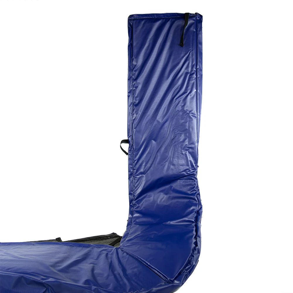 15'x9' Rectangle Trampoline Spring Pad in Blue