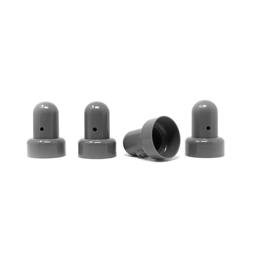 Small Grey Pole Cap for Enclosure Net, Qty 4