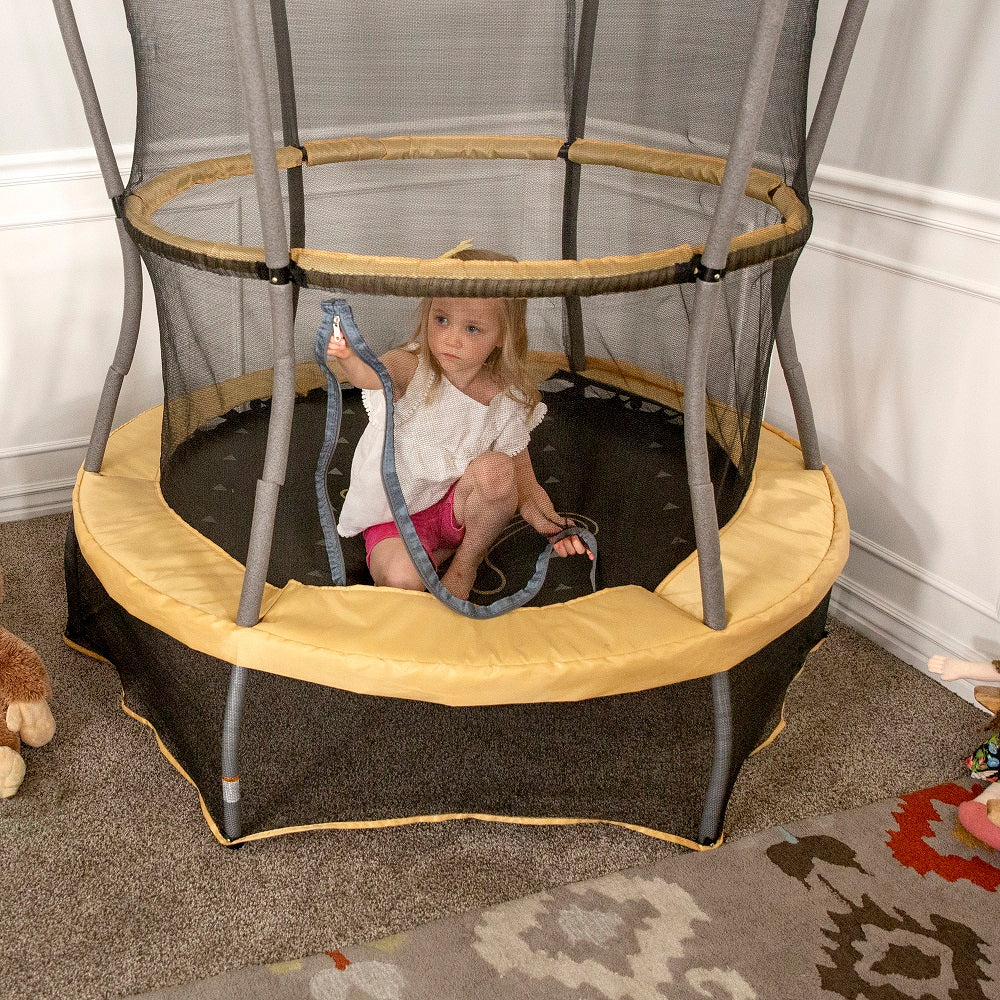 55" Lil' Monkey 迷你蹦床（含围栏和音效）
