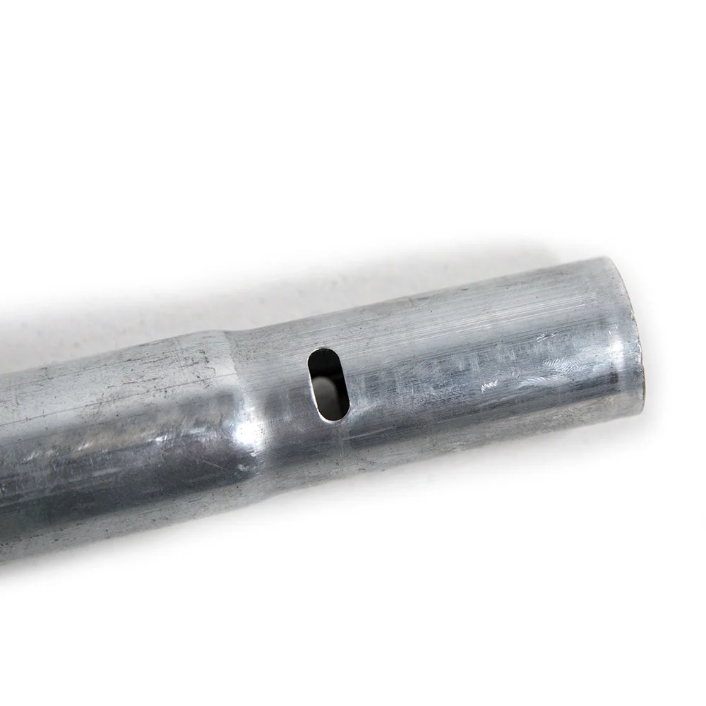 J-Shaped Leg Extension Replacement in Galvanized Steel