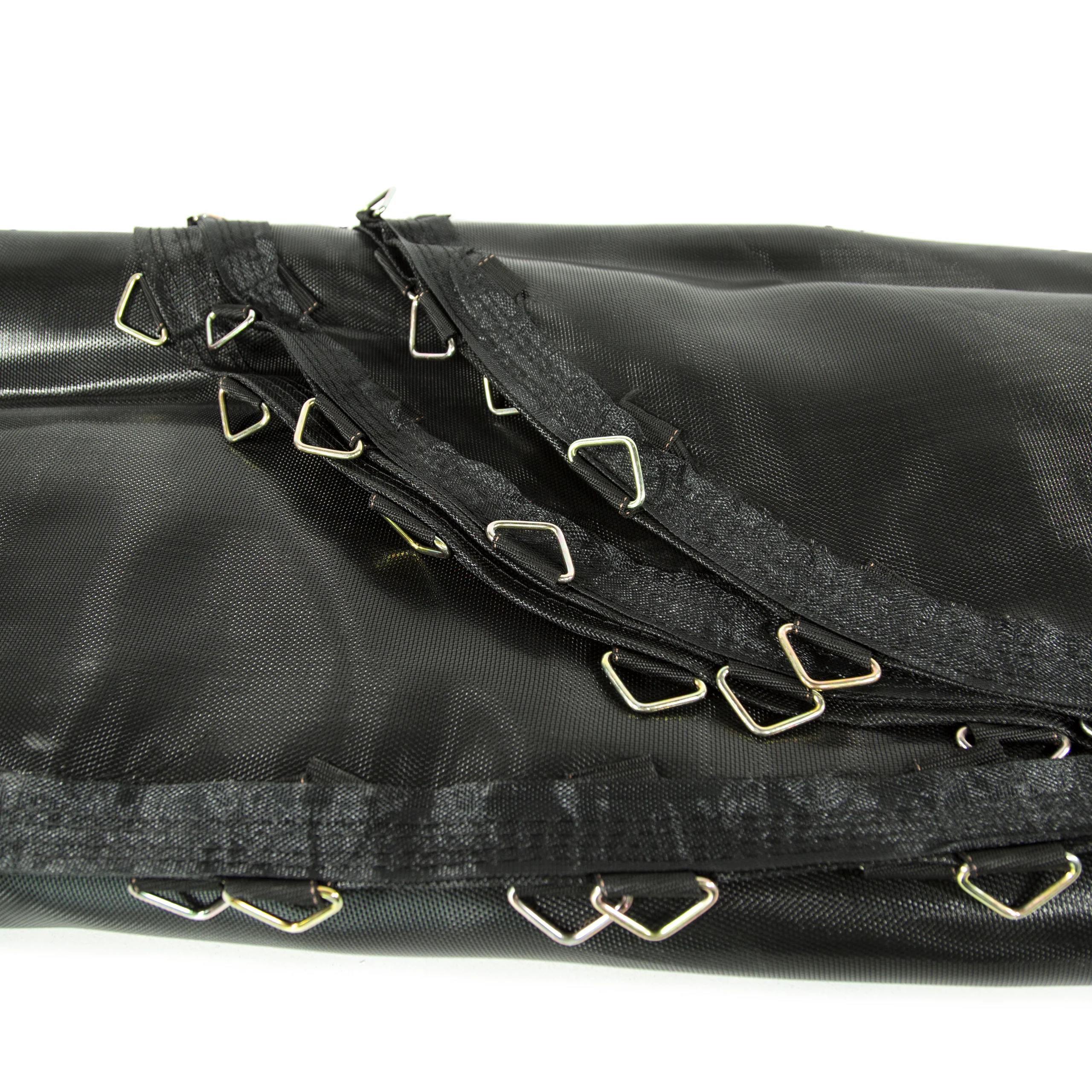 15' Square Jump Mat with 96 V-Rings, UV-Protected Polypropylene