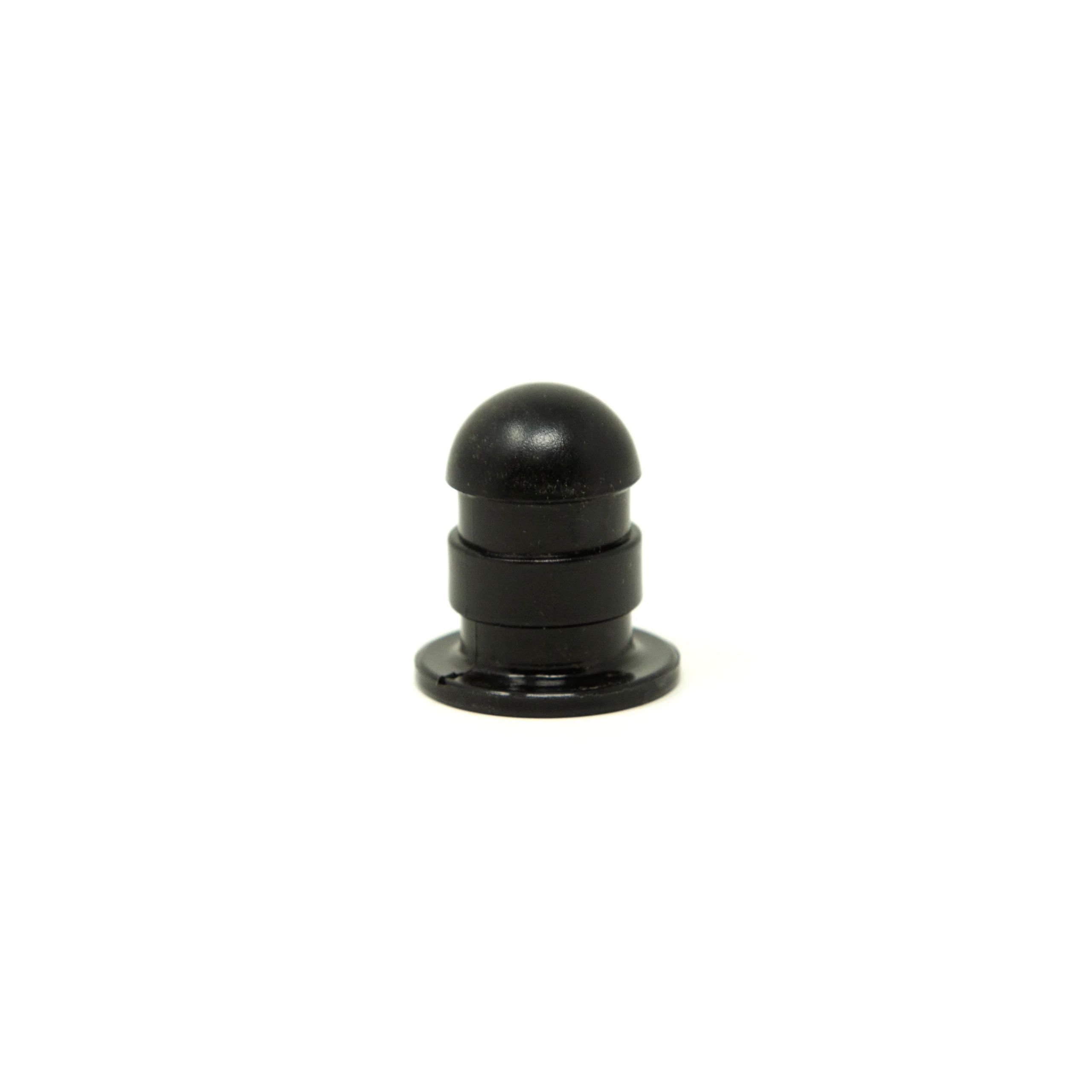 Mini Black Pole Cap Replacement, Set of 2