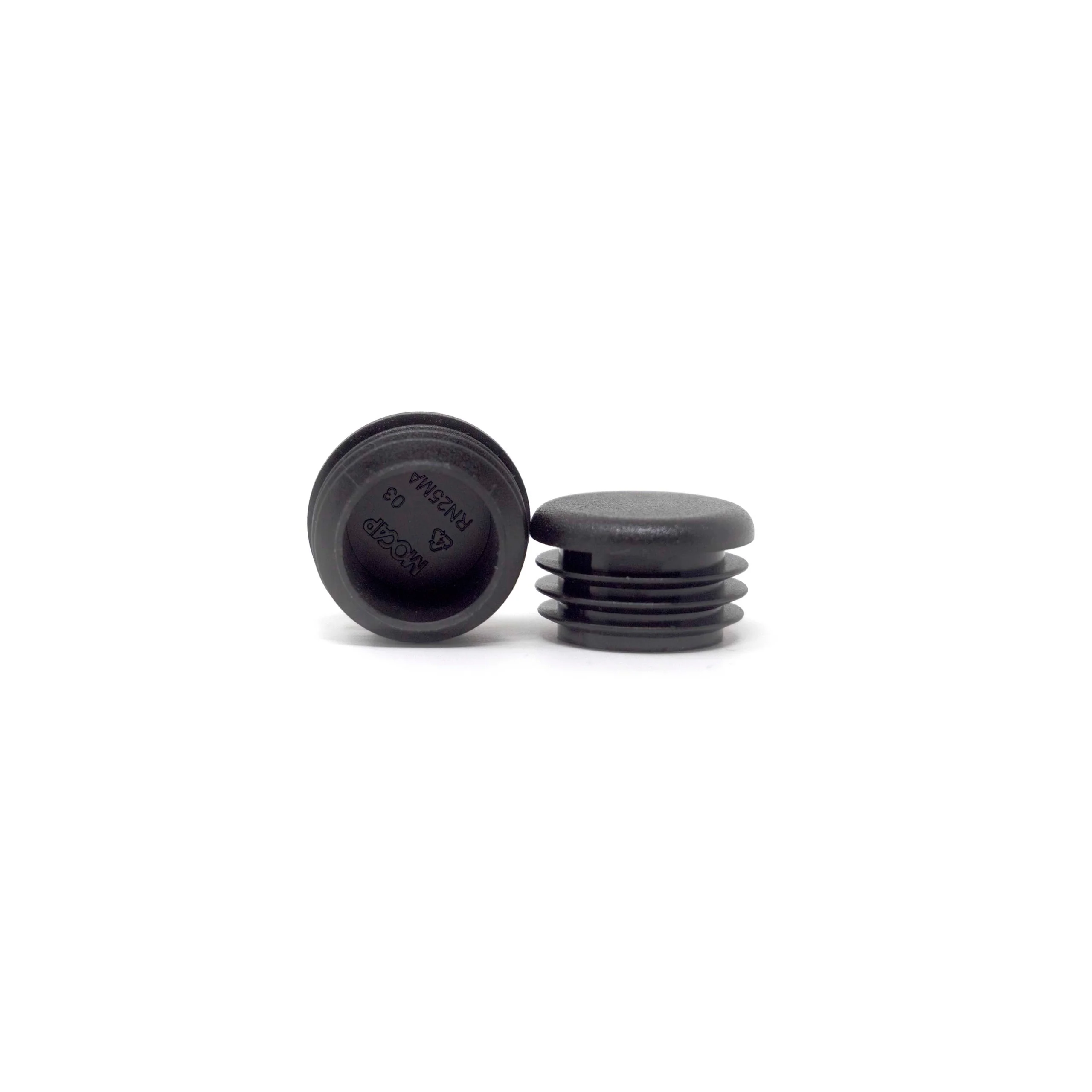 Black Rubber End Cap for Flex Rod Fits Model ⟦K0⟧
