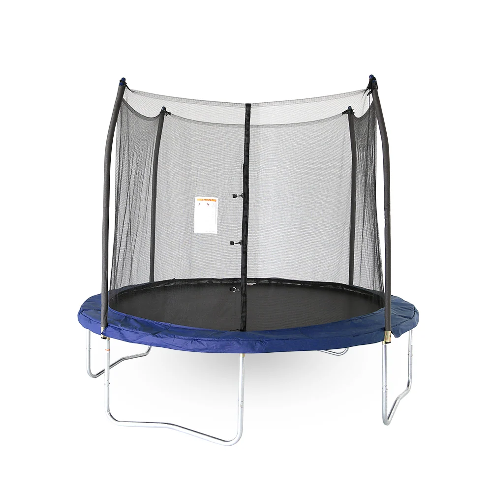10' Round Trampoline for Kids with No-Gap Enclosure