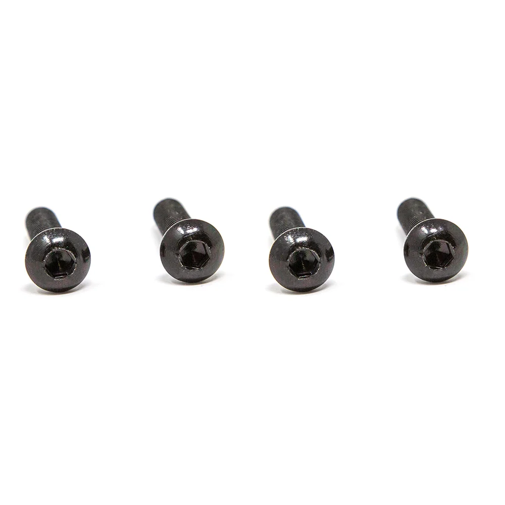 M8x35mm Button Bolt Replacement Hardware, 4 Pack