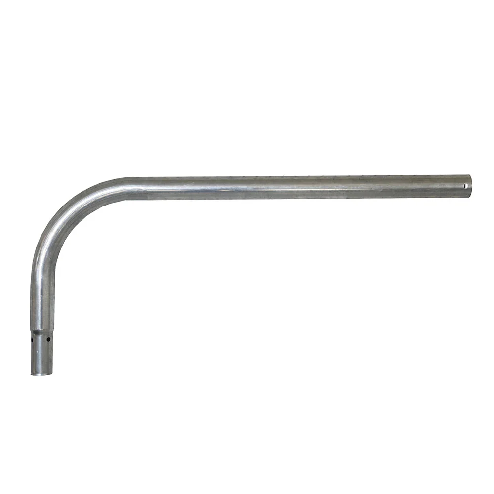 Curved Leg Female Replacement Part in Galvanized Steel