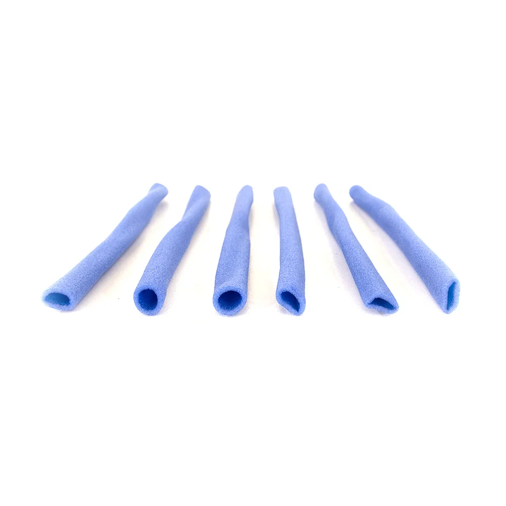 Mini Trampoline Replacement Foam, Blue, Set of 6