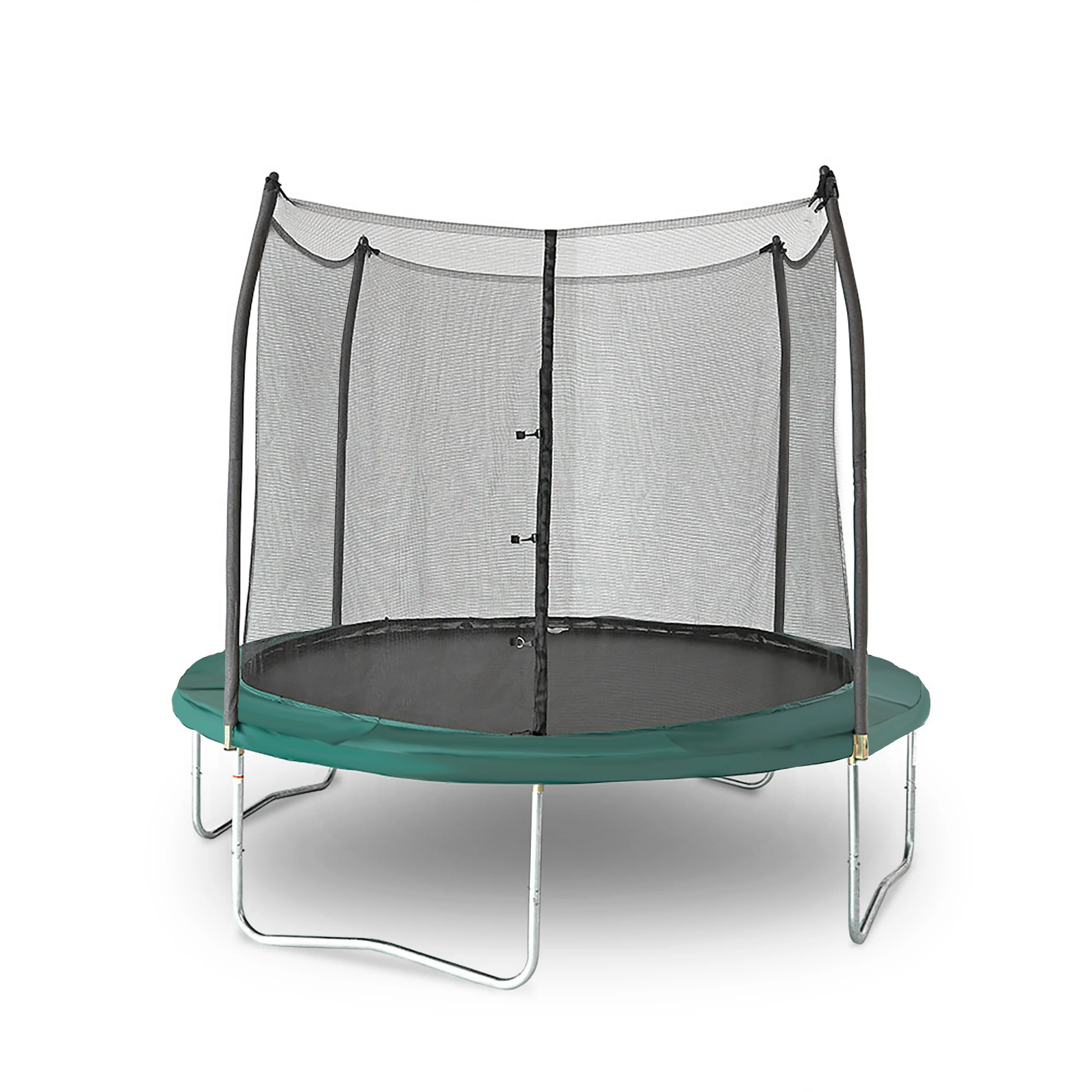 10' Round Trampoline for Kids with No-Gap Enclosure