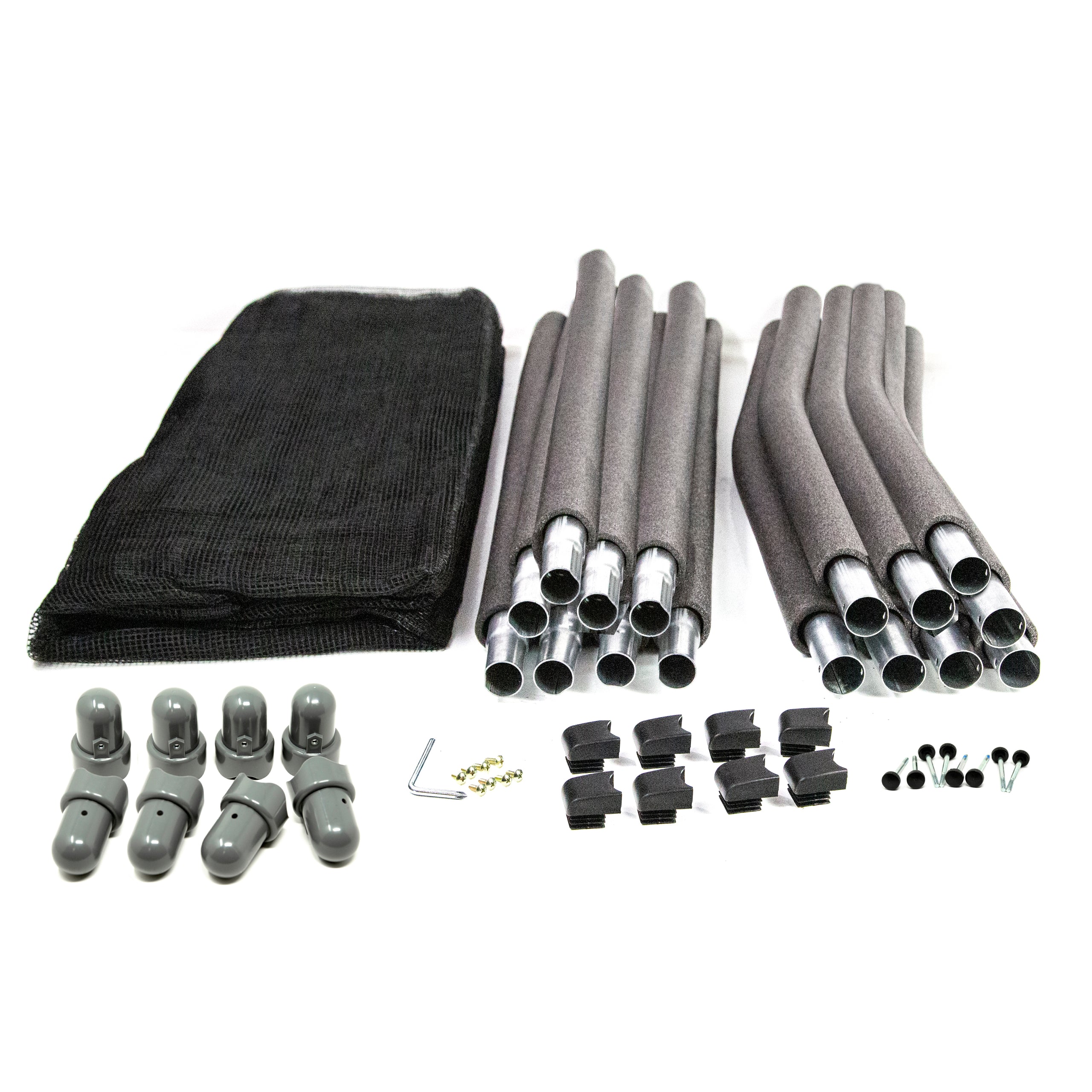 9'x15' Rectangle Trampoline Enclosure Kit with 8 Poles