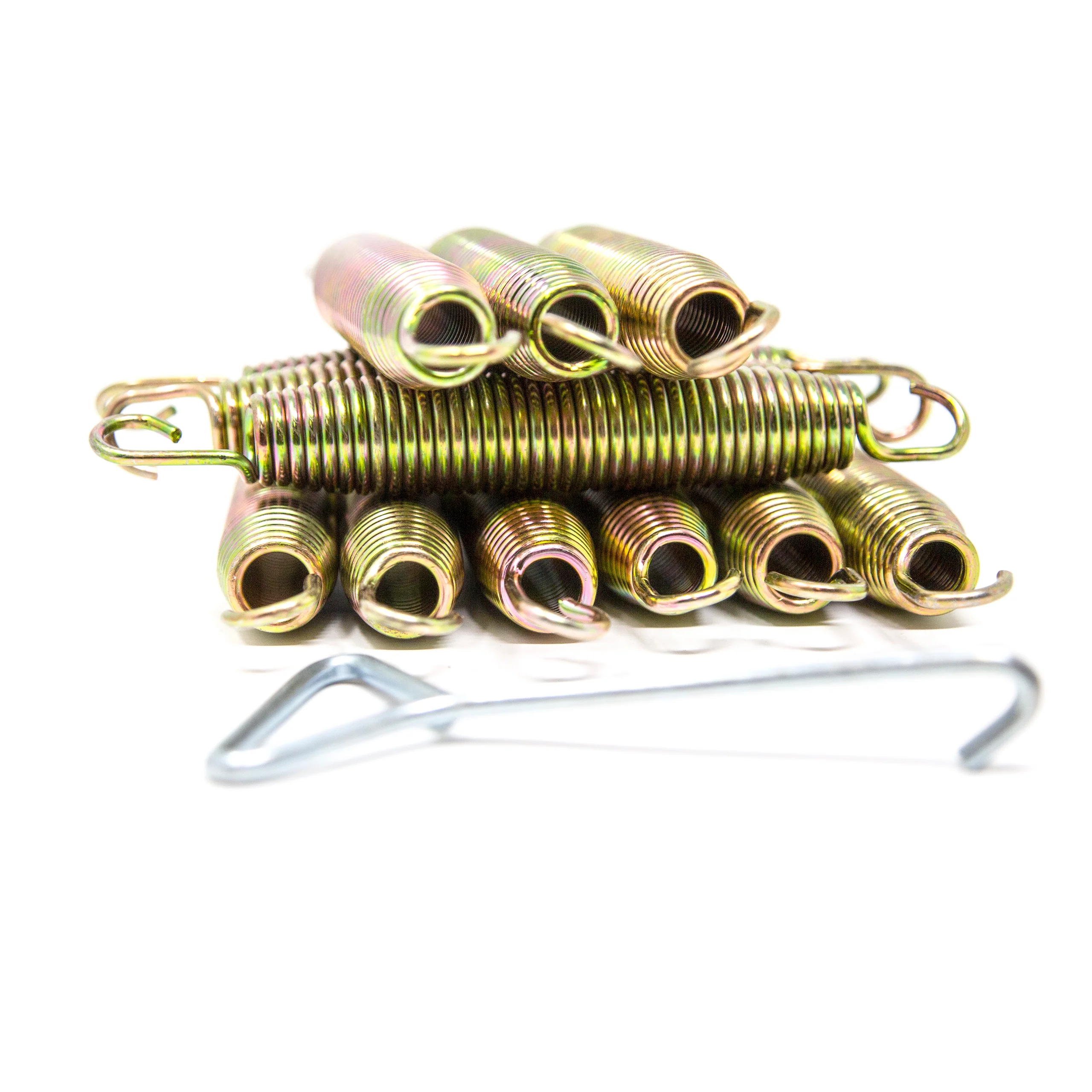 7" Trampoline Springs, Qty 12 With Spring Puller