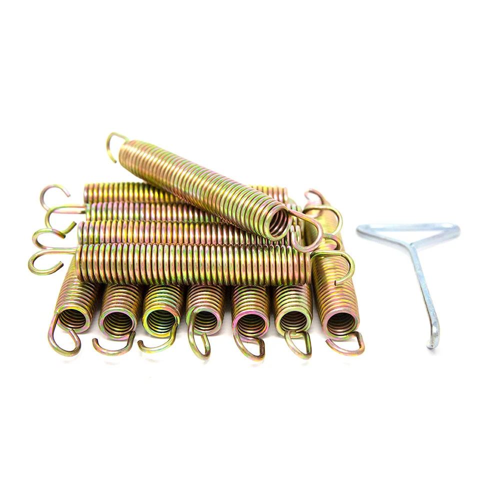 6.5" Trampoline Springs 0.9" Diameter 12 Pack with Puller