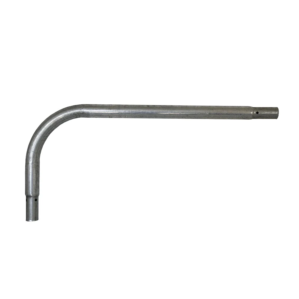 Galvanized Steel Male Curved Leg Replacement Part