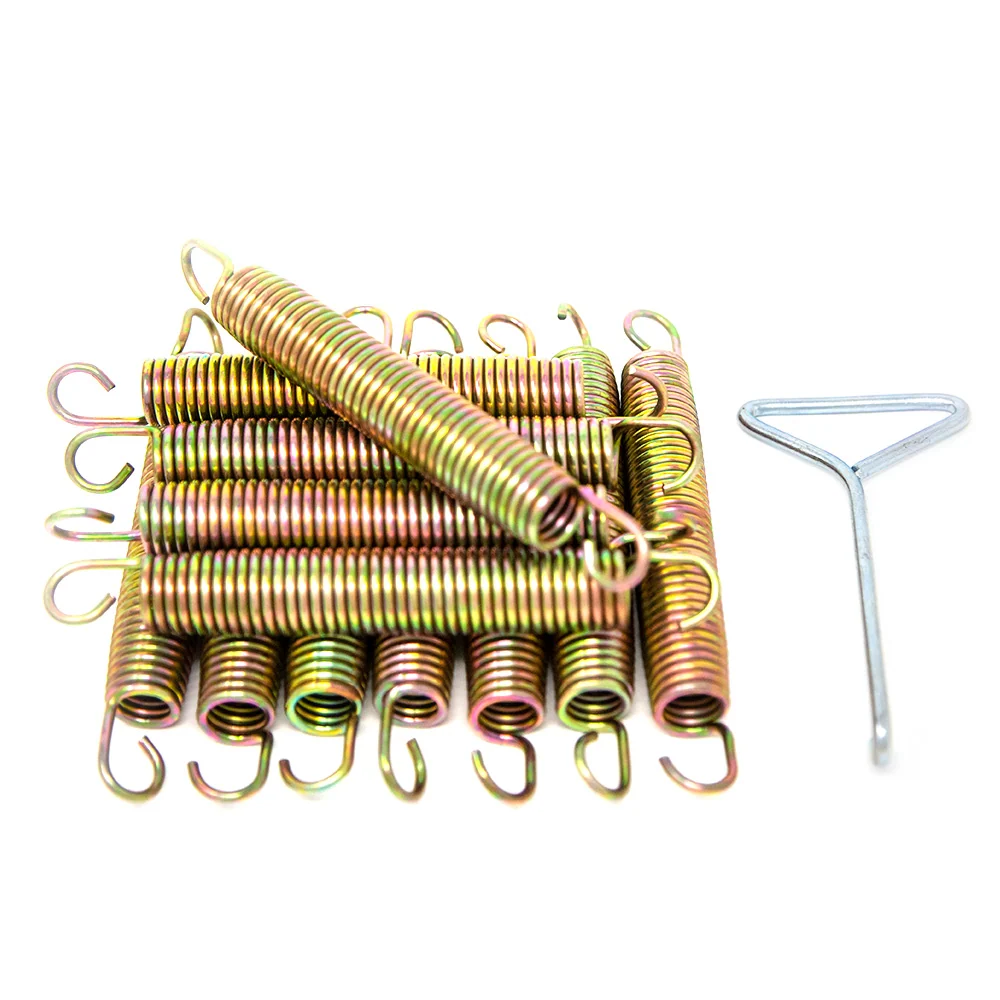 6.5" Trampoline Springs 0.9" Diameter 12 Pack with Puller