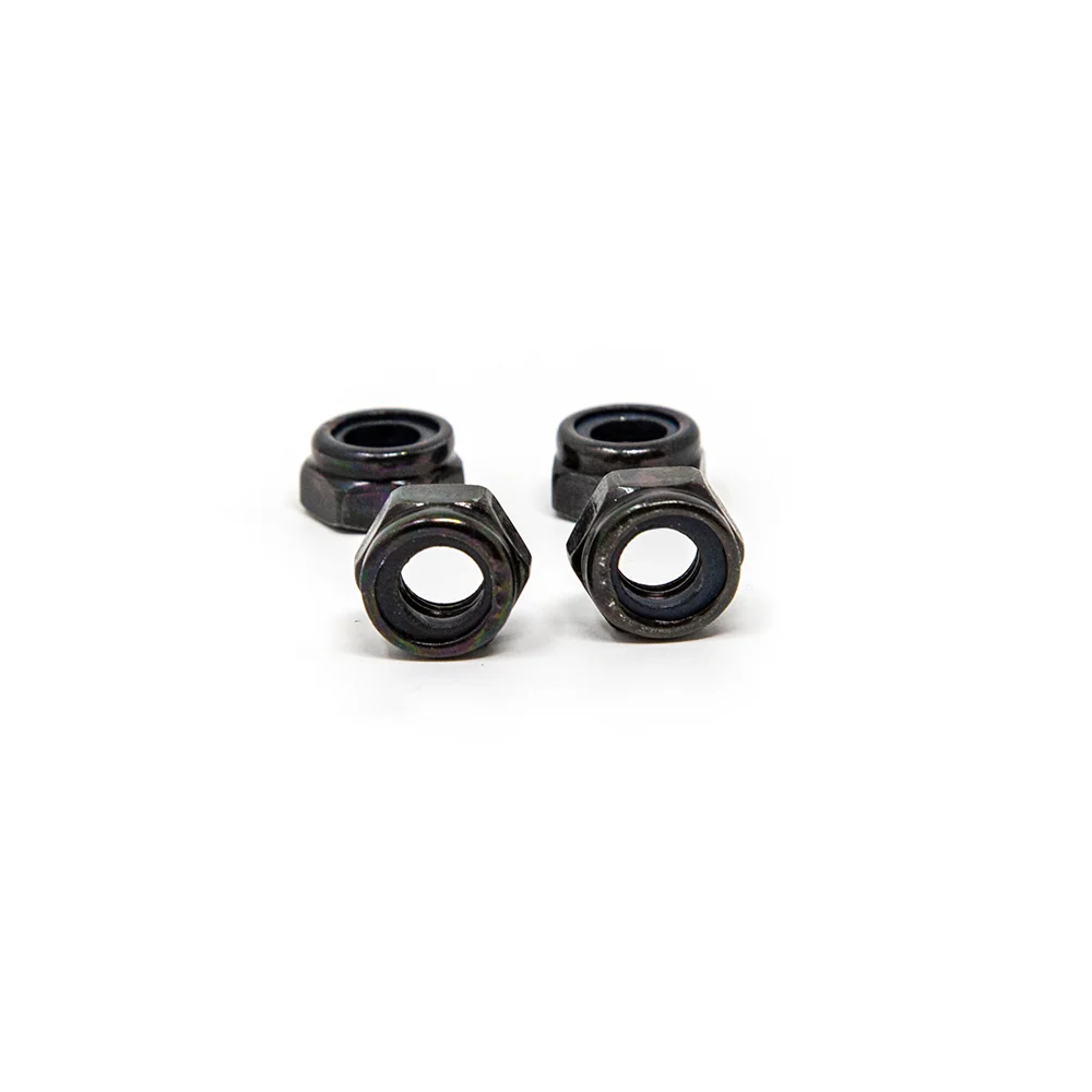 M8 Nut Black Replacement Set of 4