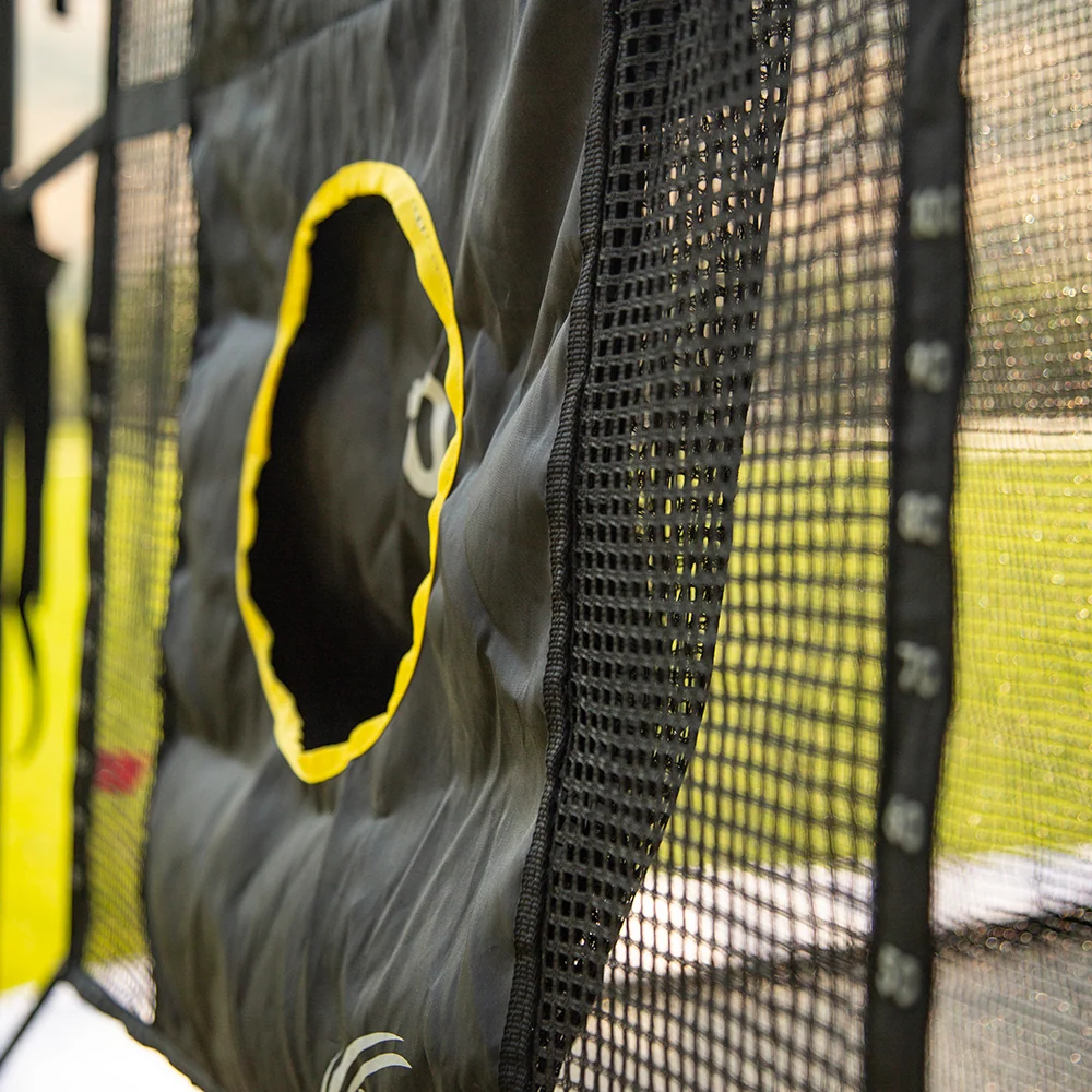Triple Toss Game Trampoline Accessory with Six Bean Bags