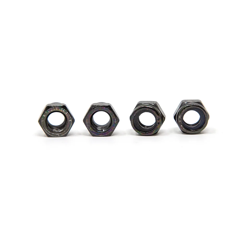 M8 Nut Black Replacement Set of 4