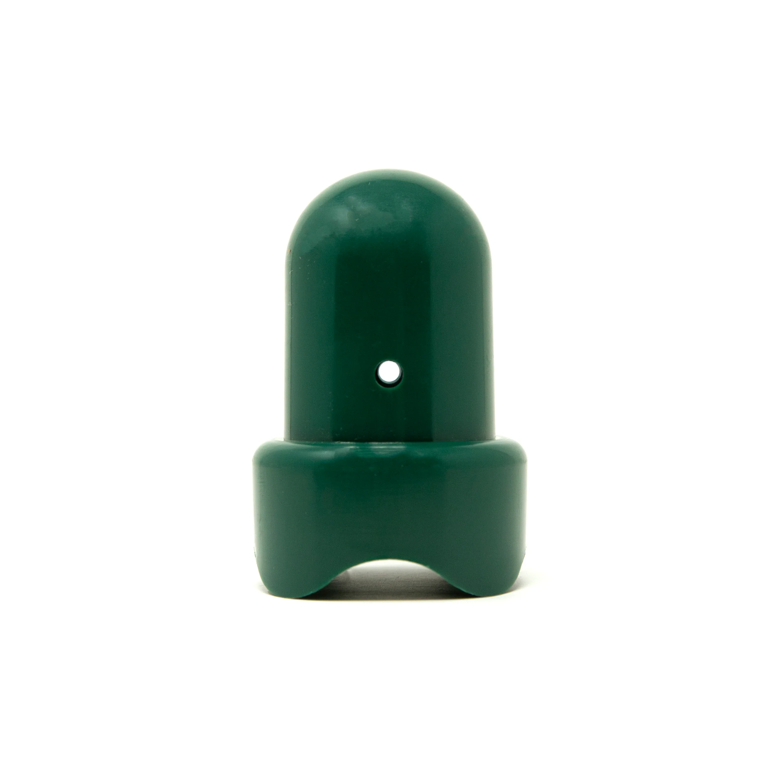 Green Pole Cap 1.75 Inch for Enclosure Poles, Qty 2