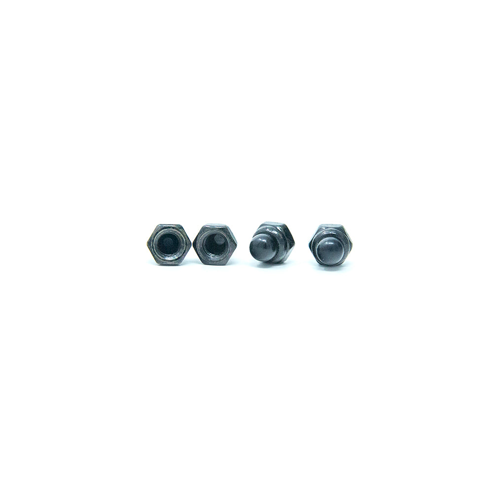Black M6 Cap Nut - Qty 4