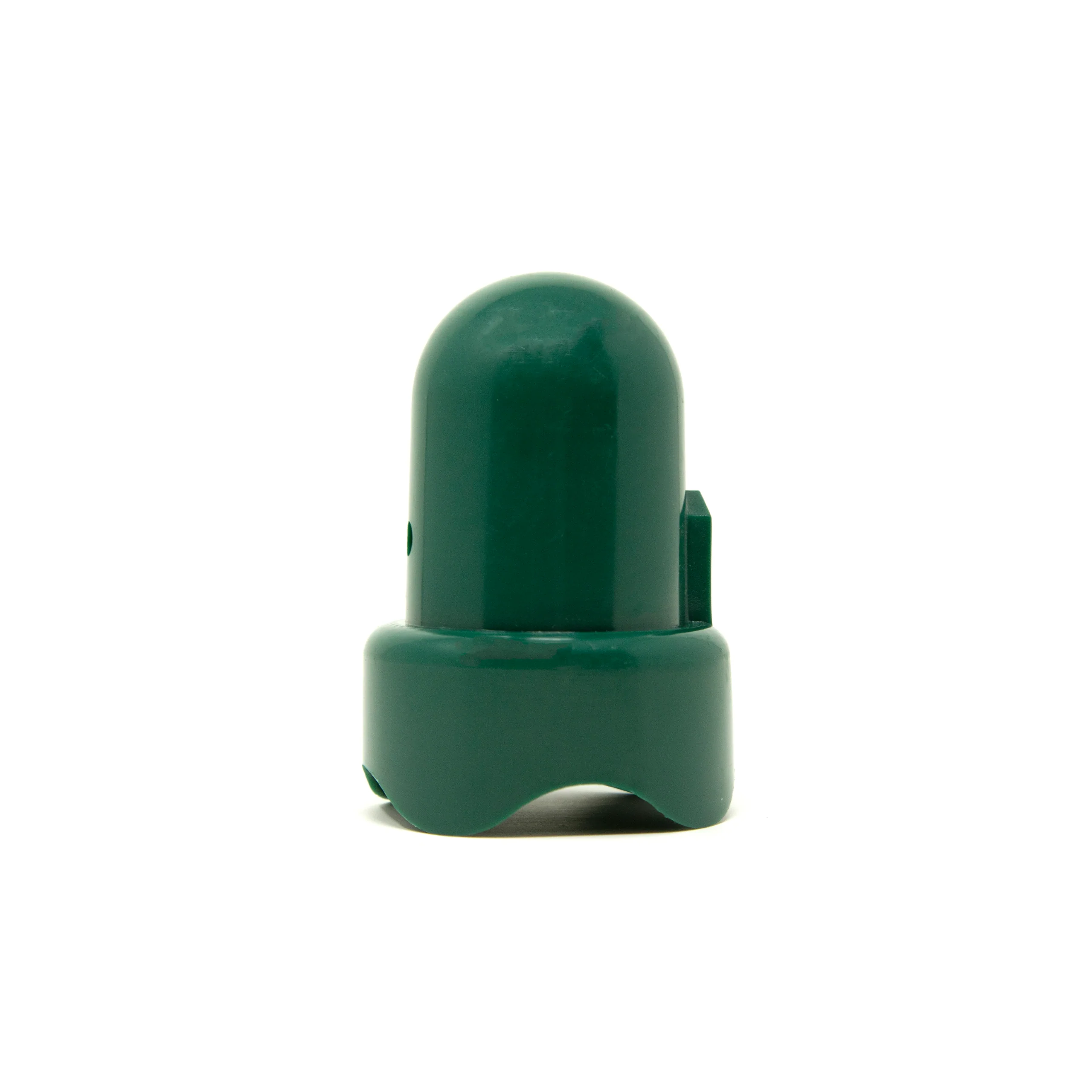Green Pole Cap 1.75 Inch for Enclosure Poles, Qty 2