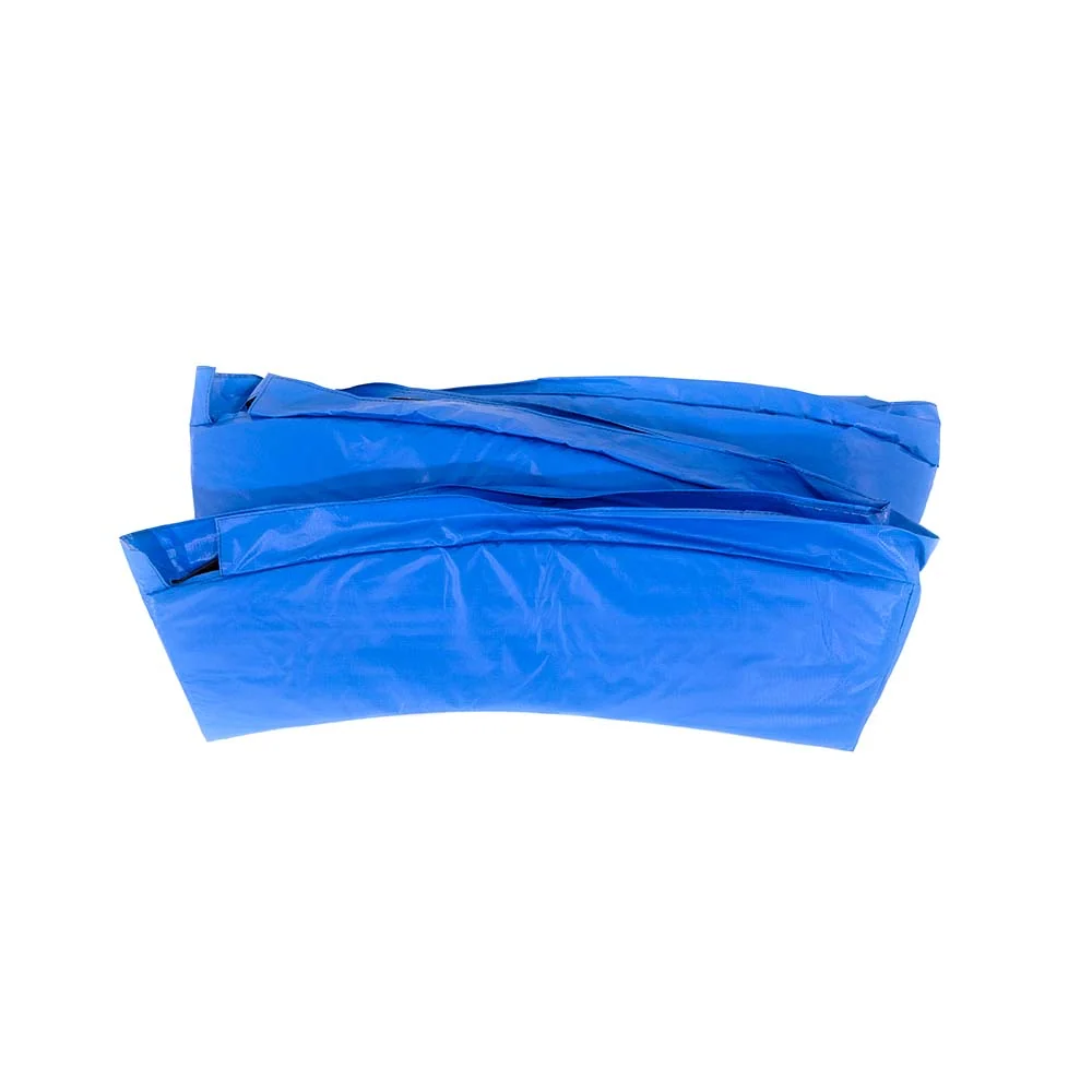 14' Round Bright Blue Spring Pad in UV-Resistant PVC