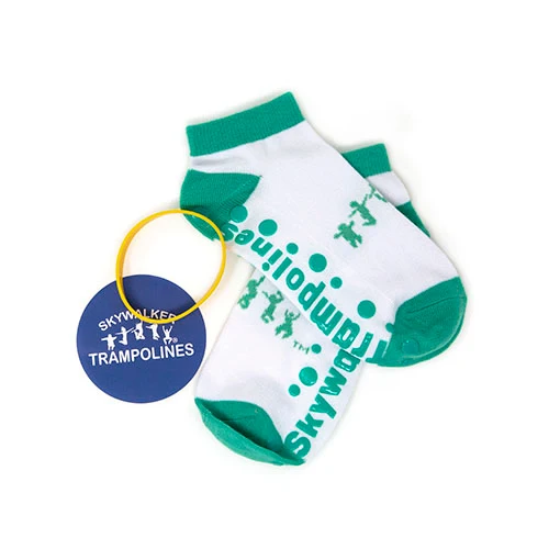 Skywalker Trampolines Socks, Wristband, and Sticker Swag Kit
