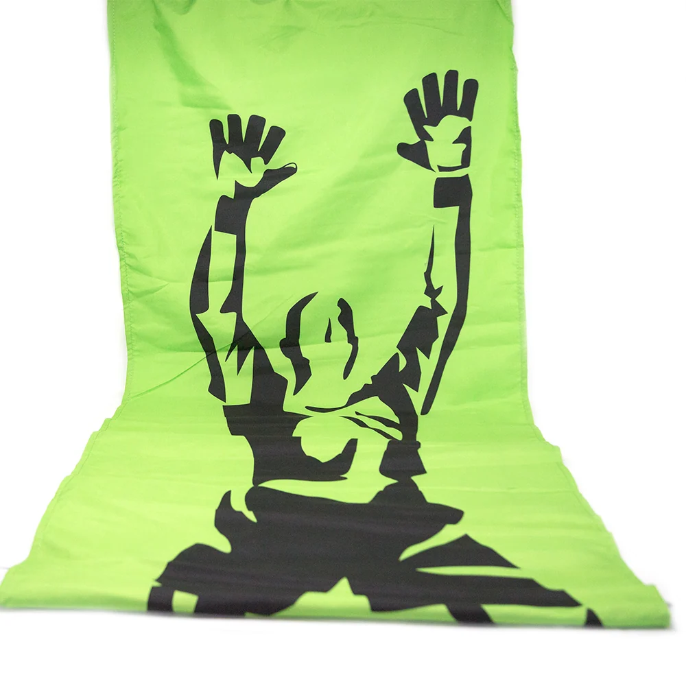 SSFG12 Green Middle Banner Soccer Part for Trampolines