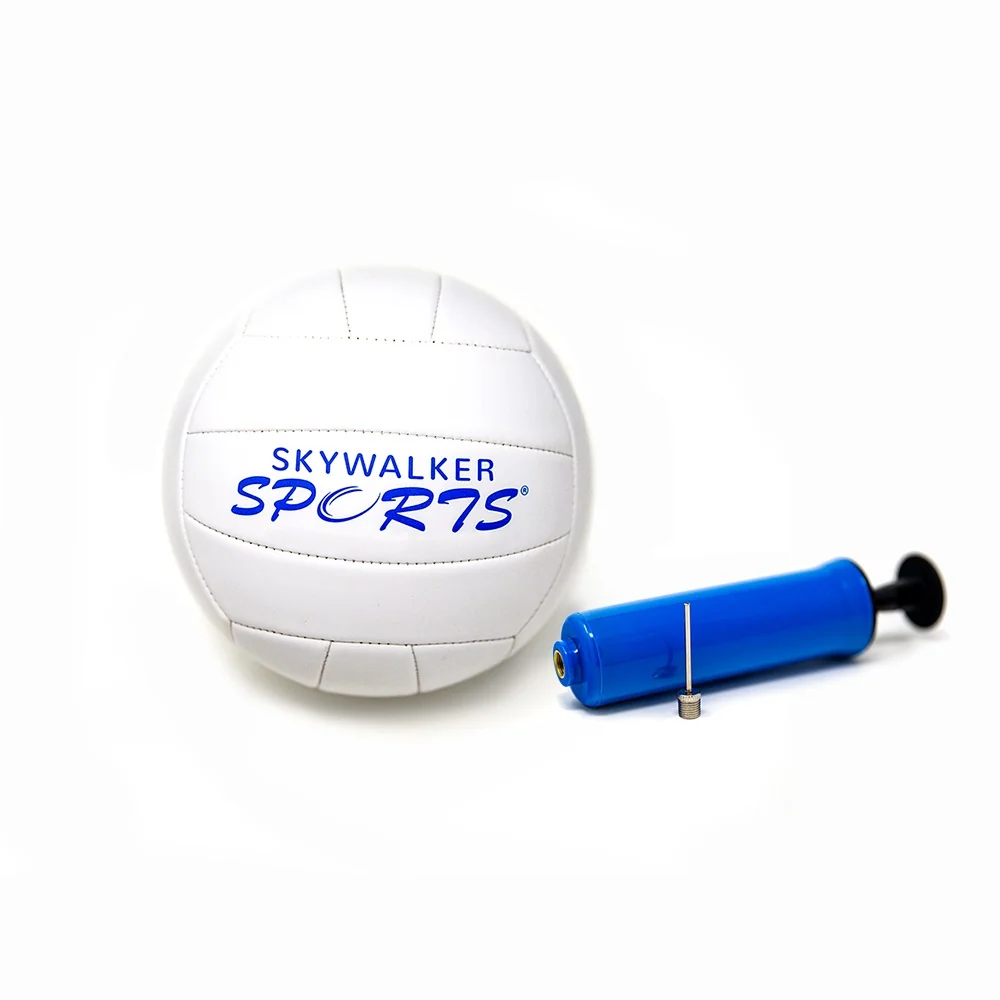 Skywalker Sports Volleyball and Pump Kit for Beach, Park and Backyard Play
