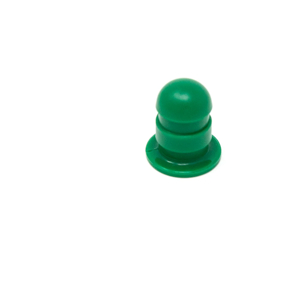 Green Mini Pole Cap Replacement for Trampolines, Qty 2