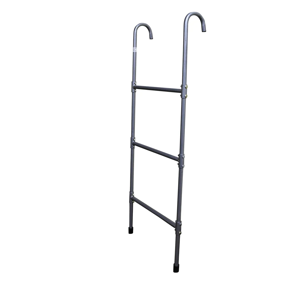 3-Rung Trampoline Ladder with Powder-Coated Steel