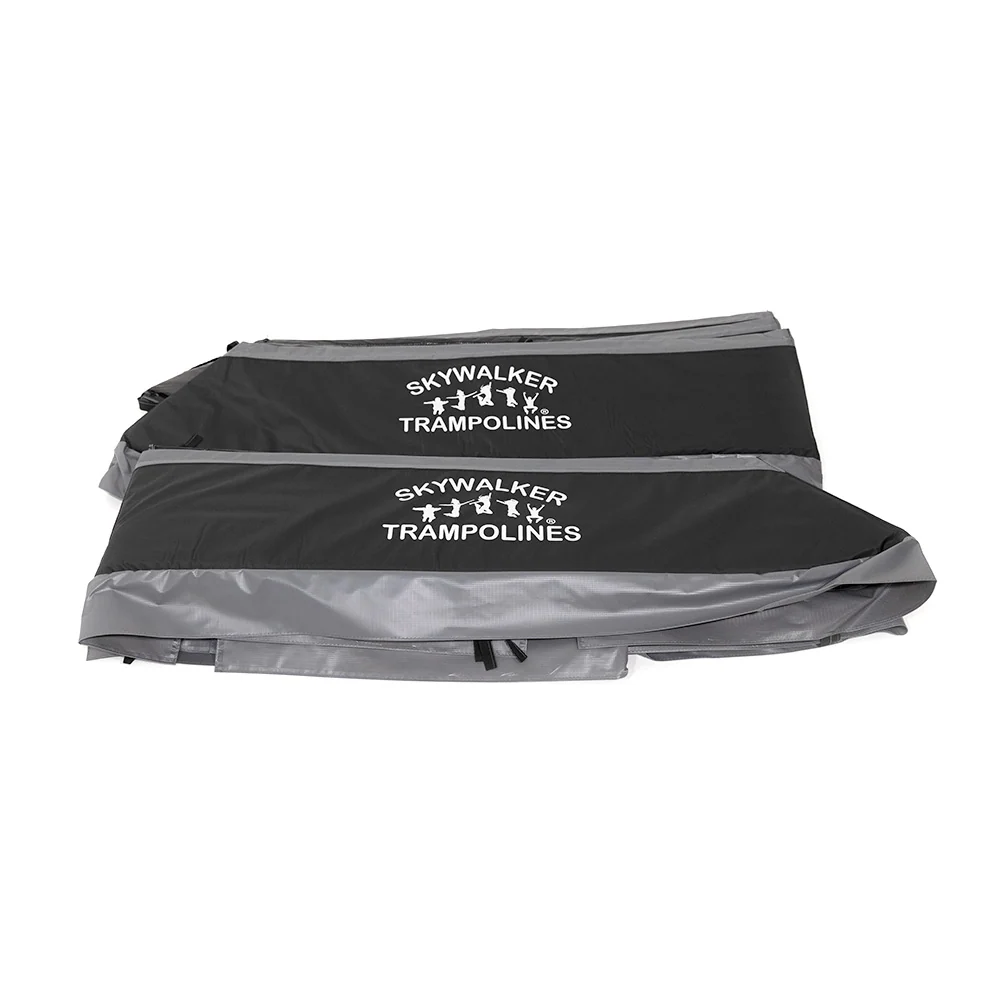 15'x9' Rectangle Spring Pad, Dual Black/Grey, 2-Piece
