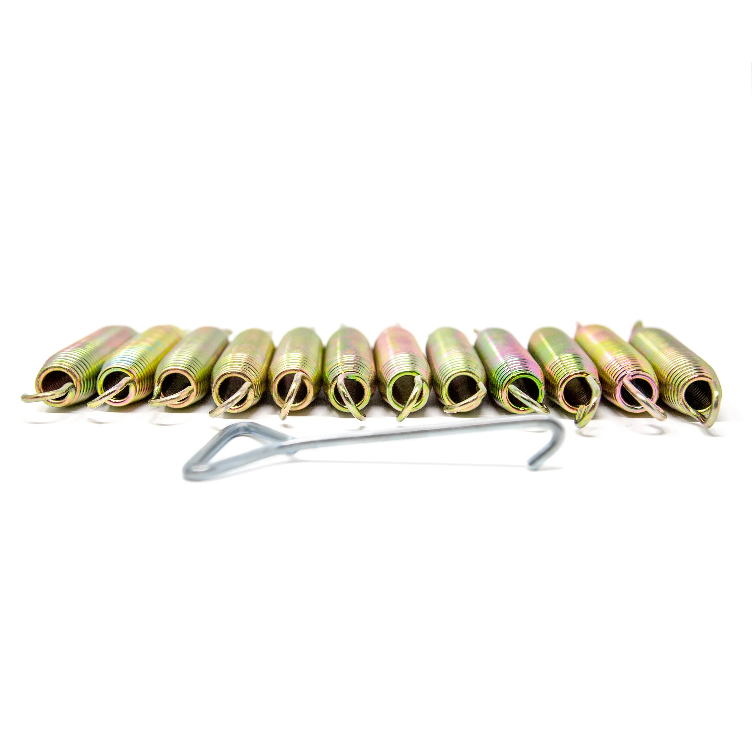 7" Trampoline Springs, Qty 12 With Spring Puller
