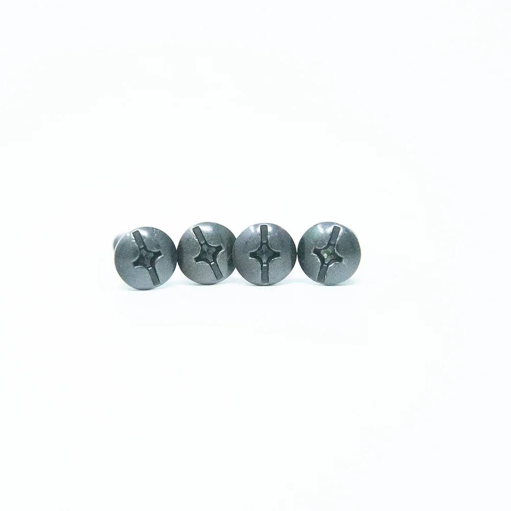M6x30mm Black Bolt Replacement Set of 4