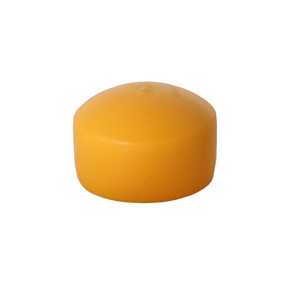 Yellow Plastic Cap Replacement for Trampolines, Qty 2