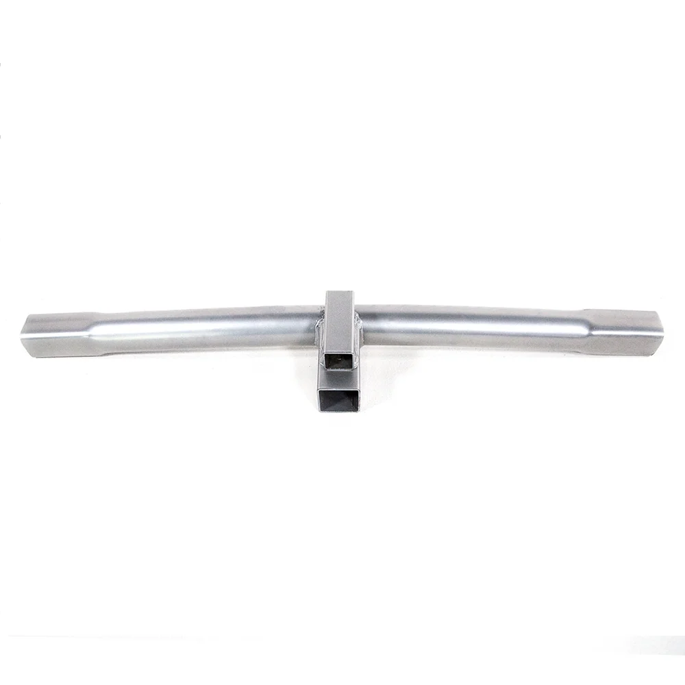 15' Square Main Frame Tube with Socket - Galvanized Steel Part