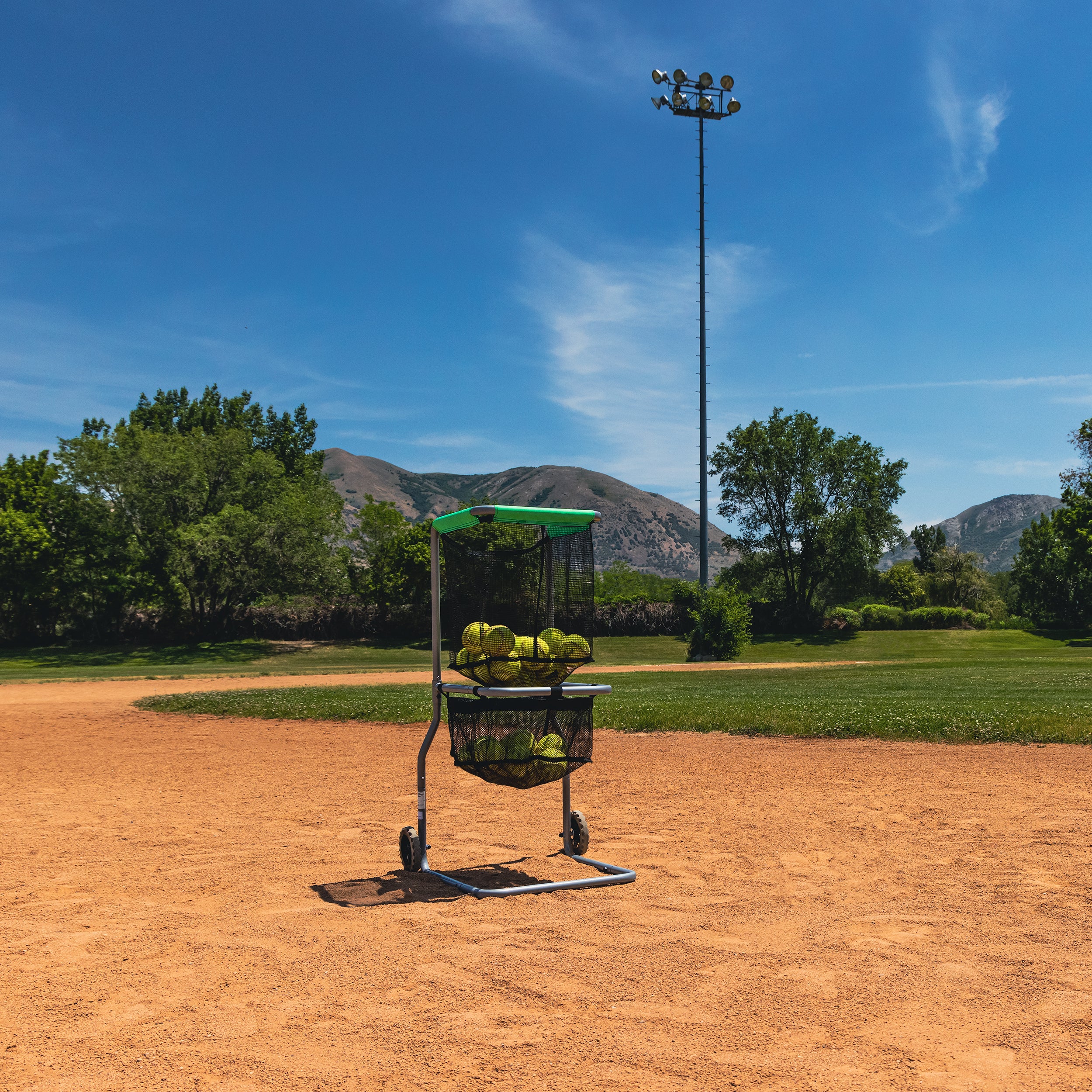Skywalker Sports Multi-Sport Ball Cart for Baseball and Softball Practice