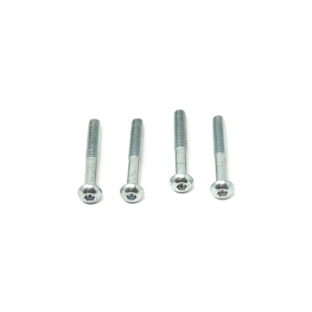 M8x60mm Button Bolt Trampoline Frame Part, Qty 4