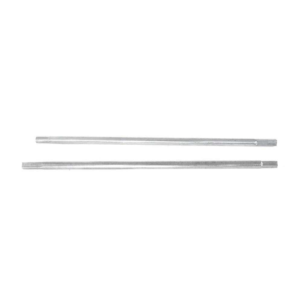 Lower Enclosure Straight Tubes, Set of 2 Galvanized Steel Poles