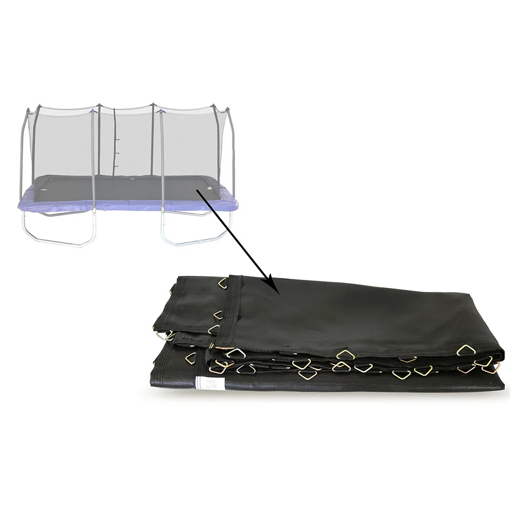 15'x9' Rectangle Jump Mat with 68 V-Rings and 4 D-Rings