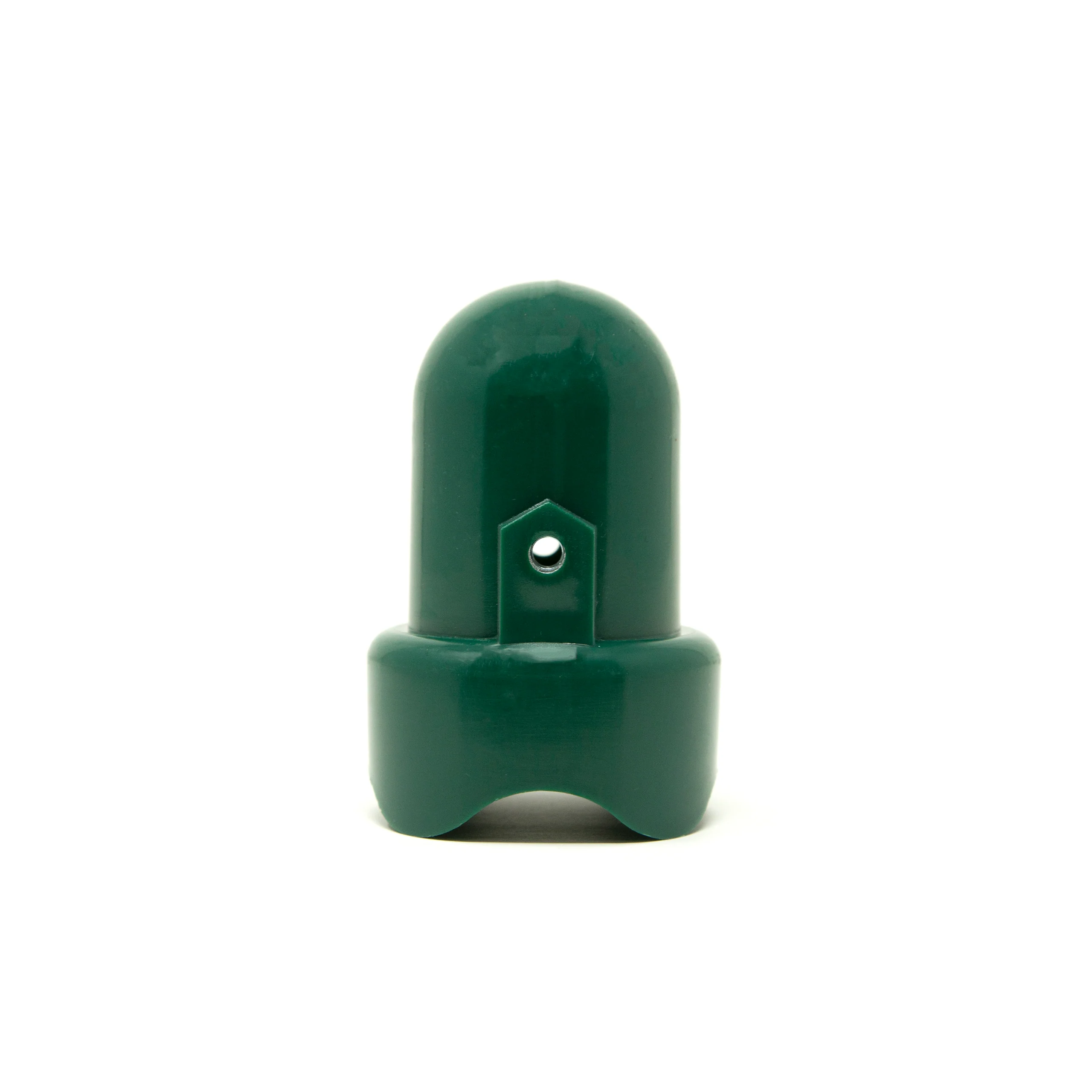 Green Pole Cap 1.75 Inch for Enclosure Poles, Qty 2