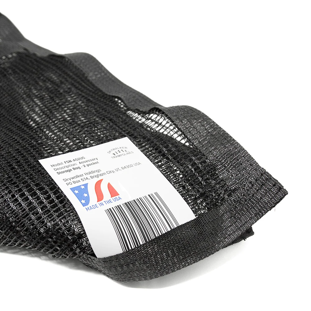Skywalker Trampolines 2 Pocket Accessory Storage Bag for Backyards