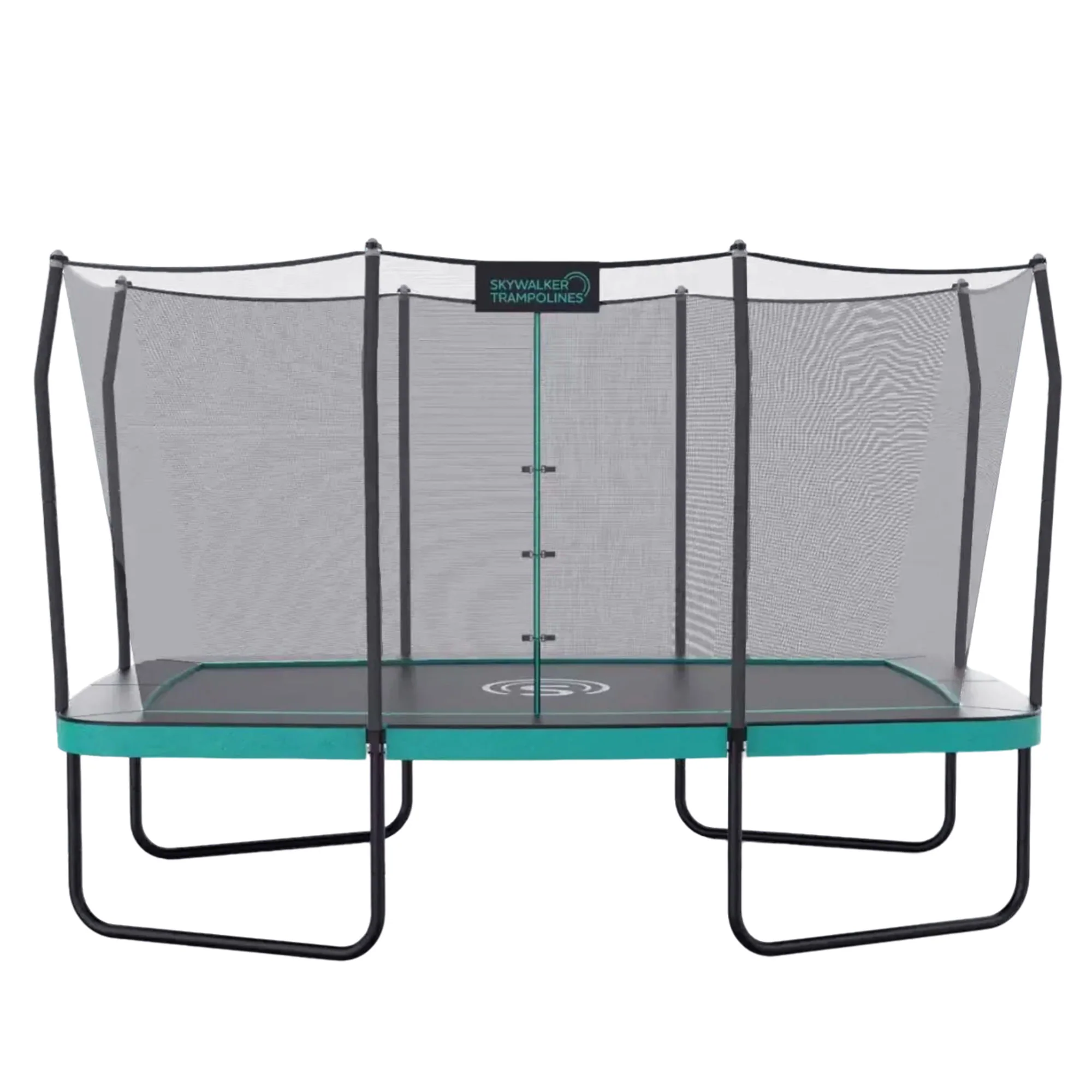 Signature Series 14'x8' Rectangle Outdoor Trampoline with Enclosure