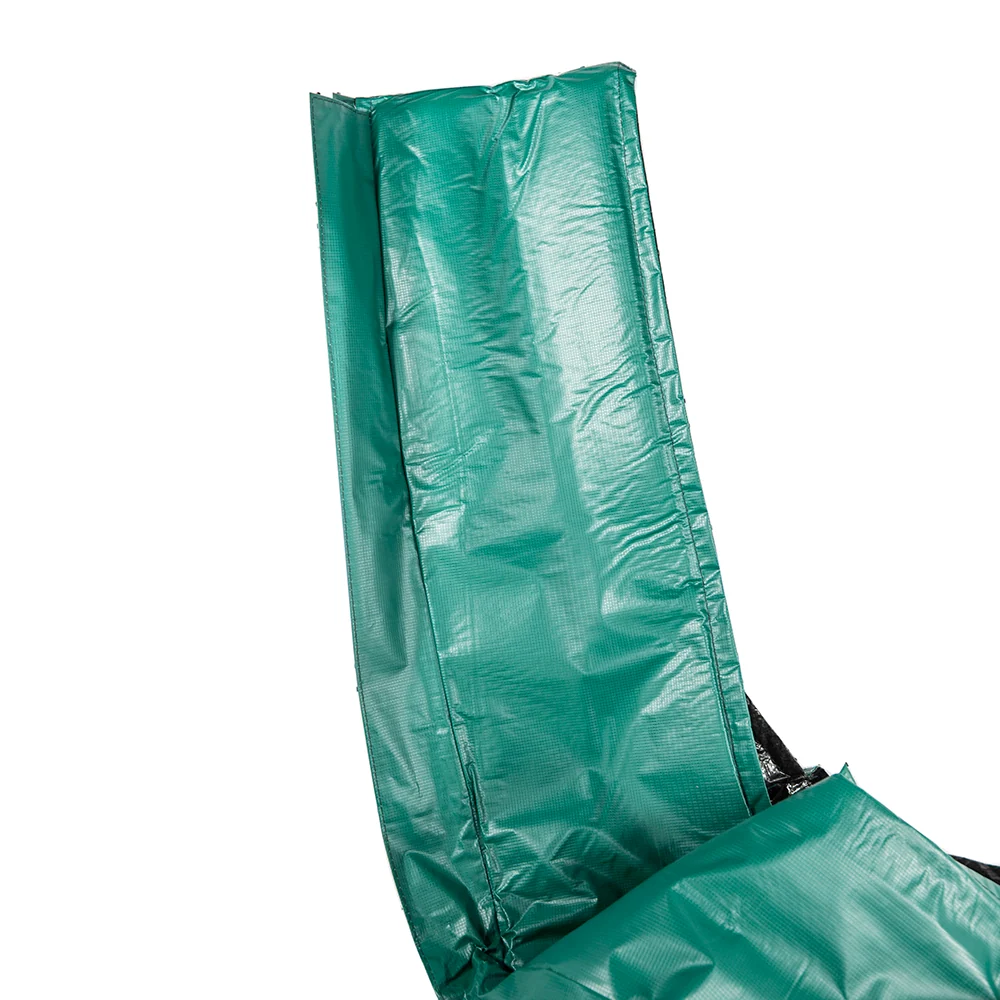 15' Square Spring Pad in Green for Trampolines